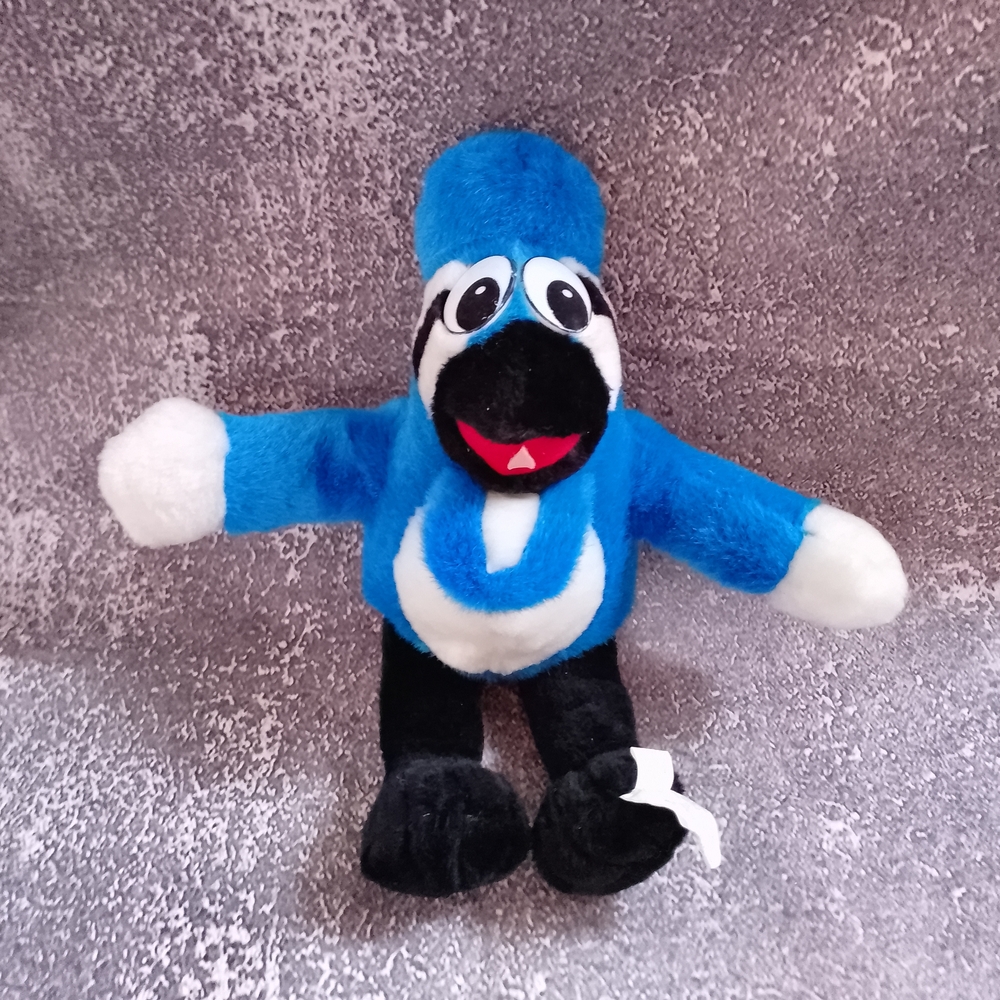 Vintage 1980 1990s Toronto Blue Jays MLB BJ Birdy Stuffed Plush Animal